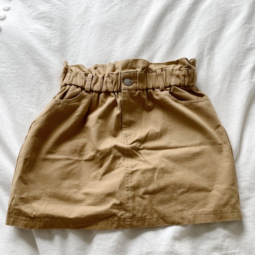 Tan Wild Honey Skirt